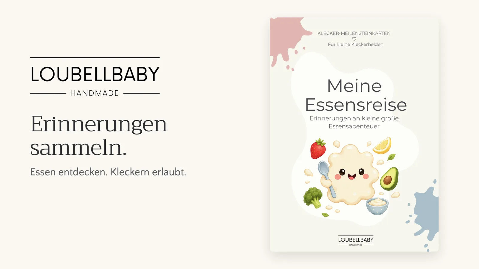 Standbild aus dem Produktfilm: Meilensteinkarten „Meine Essensreise“